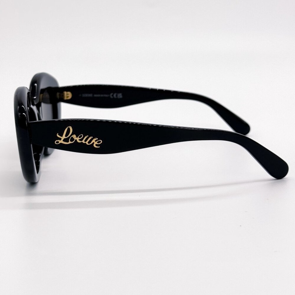 NEW LW40153I 01A, LOEWE BLACK WOMEN SUNGLASSES LOEWE - Picture 6 of 10